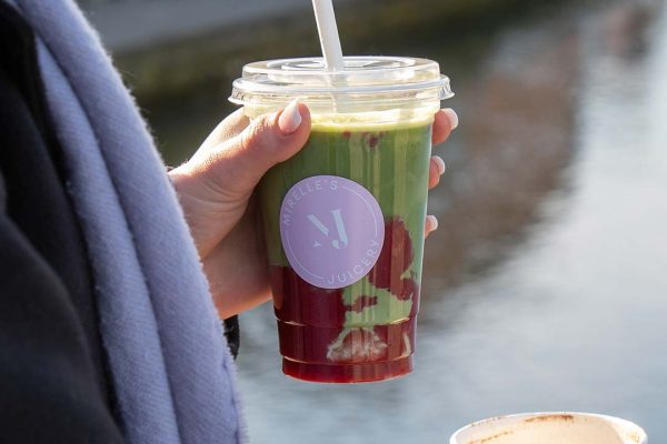 mirelles juicery iced matcha strawberry